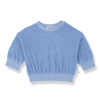 Blauwe badstof sweater - Mercadal ultramarine
